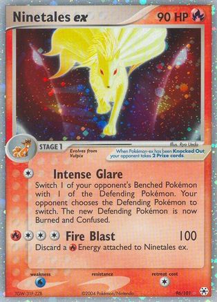 Ninetales ex - 096 - Ultra Rare