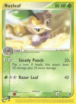 Nuzleaf - 48/100 -/100 - Uncommon