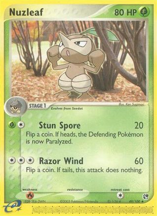 Nuzleaf - 49/100 -/100 - Uncommon