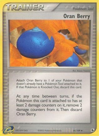 Oran Berry - - Uncommon - Reverse Holofoil