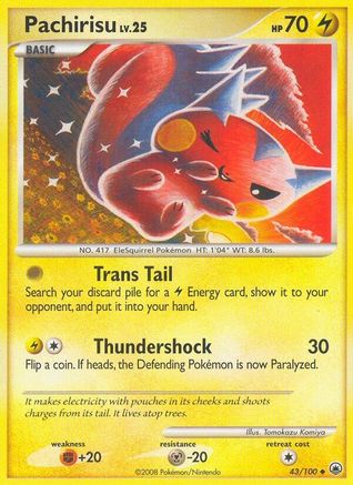 Pachirisu - 043/100 - Uncommon