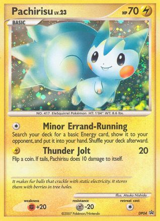 Pachirisu - DP04 - Promo - Holofoil