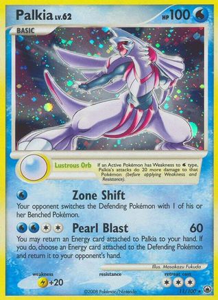 Palkia - 011 - Holo Rare - Holofoil