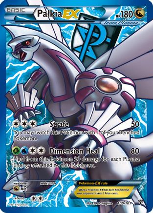 Palkia EX (Team Plasma) (100 Full Art) - 100 - Ultra Rare