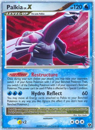 Palkia LV.X - 106 - Ultra Rare