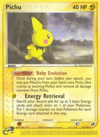 Pichu - 020/100 - Rare