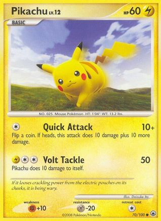 Pikachu - 070/100 - Common