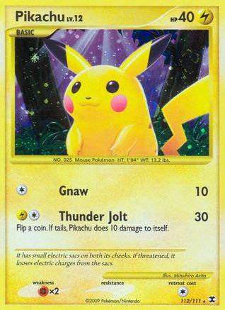 Pikachu - 112 - Secret Rare