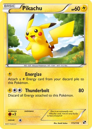 Pikachu - 115 - Secret Rare