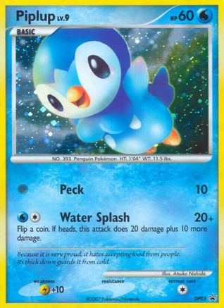 Piplup - DP03 - Promo - Holofoil