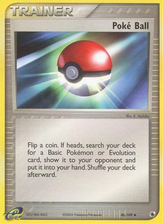 Poke Ball - - Uncommon - Reverse Holofoil