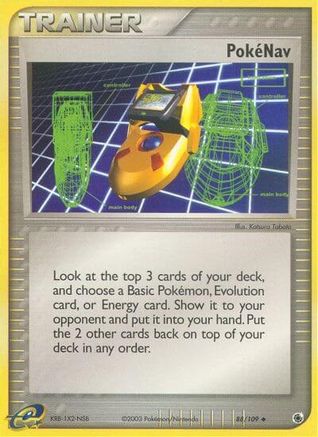 Pokenav -/109 - Uncommon - Reverse Holofoil