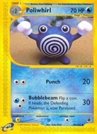 Poliwhirl -/165 - Uncommon - Reverse Holofoil