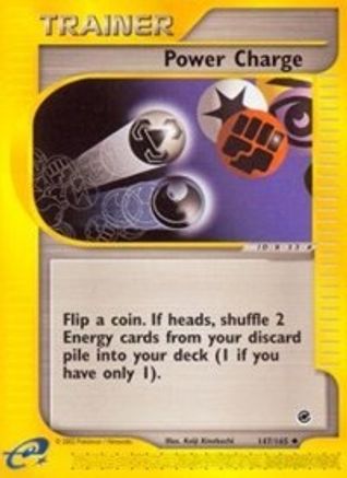 Power Charge -/165 - Uncommon - Reverse Holofoil
