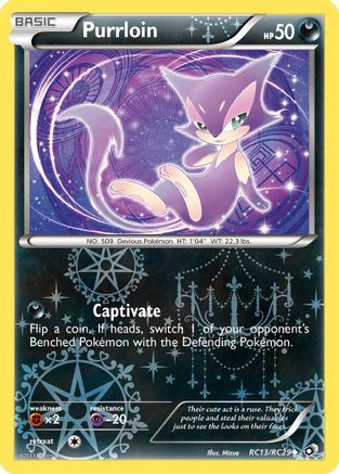 Purrloin - RC13 - Uncommon - Holofoil