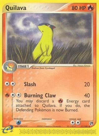 Quilava - - Uncommon - Reverse Holofoil