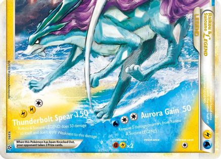 Raikou & Suicune Legend (Bottom) - 093 - Ultra Rare