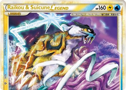 Raikou & Suicune Legend (Top) - 092 - Ultra Rare
