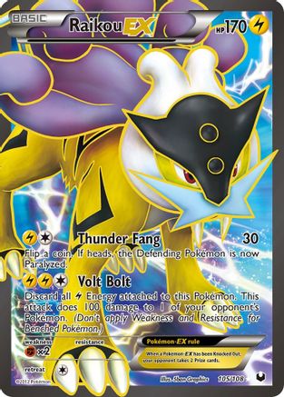 Raikou EX (105 Full Art) - 105 - Ultra Rare
