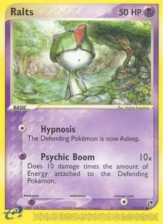 Ralts -/100 - Common - Reverse Holofoil