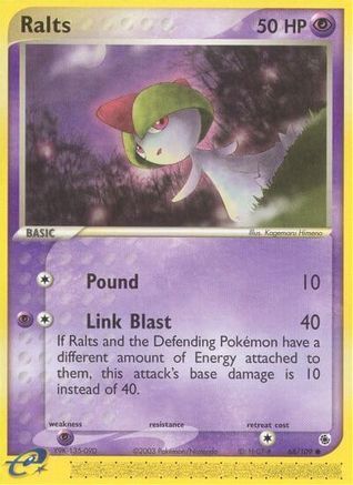 Ralts - 68/109 -/109 - Common - Reverse Holofoil