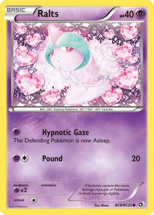 Ralts - RC8 - Common - Holofoil
