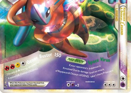 Rayquaza & Deoxys Legend (Bottom) - 090 - Ultra Rare