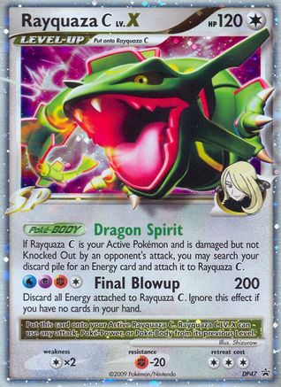 Rayquaza C LV.X - DP47 - Promo - Holofoil