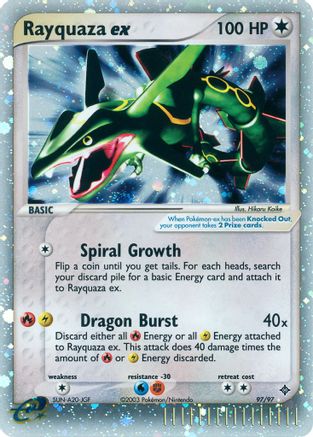 Rayquaza ex - 097 - Ultra Rare