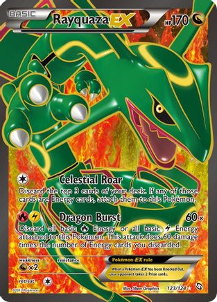 Rayquaza EX (123 Full Art) - 123 - Ultra Rare