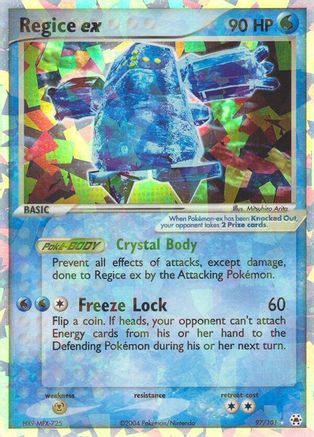 Regice ex - 097 - Ultra Rare