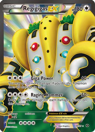 Regigigas EX (99 Full Art) - 099 - Ultra Rare