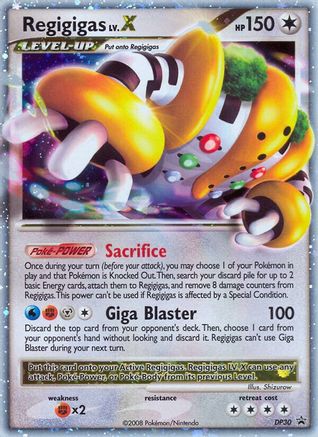 Regigigas LV.X - DP30 - Promo - Holofoil