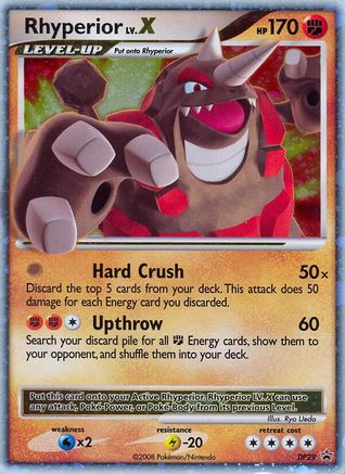 Rhyperior LV.X - DP29 - Promo - Holofoil