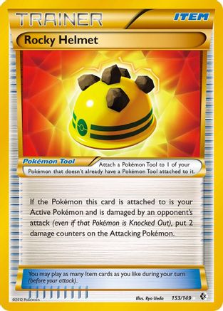 Rocky Helmet (Secret) - 153 - Secret Rare