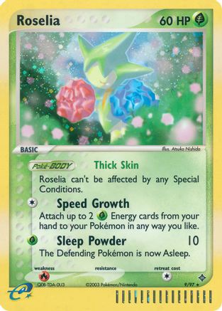 Roselia - 009 - Holo Rare - Holofoil