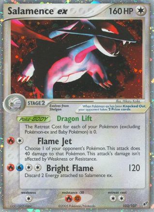 Salamence ex - 103 - Ultra Rare