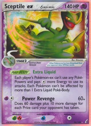 Sceptile ex (Delta Species) - 096/100 - Ultra Rare