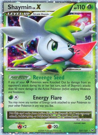 Shaymin Lv.X (Sky Forme) - 127 - Ultra Rare