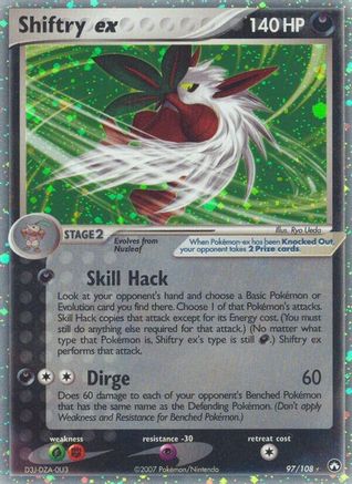 Shiftry ex - 097 - Ultra Rare