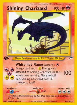 Shining Charizard - 107 - Secret Rare