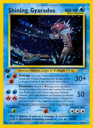 Shining Gyarados - 065 - Secret Rare