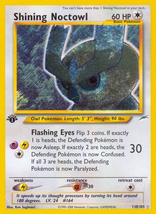 Shining Noctowl - 110 - Secret Rare