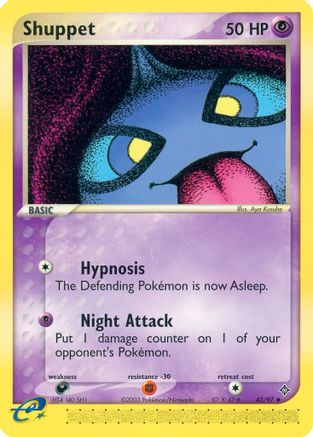 Shuppet - - Uncommon - Reverse Holofoil