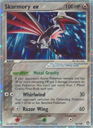 Skarmory ex - 098 - Ultra Rare