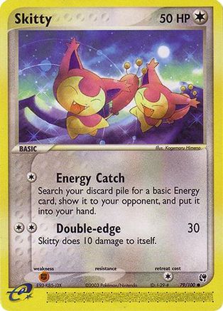 Skitty - - Common - Reverse Holofoil
