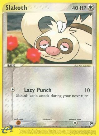 Slakoth - 080/100 - Common - Reverse Holofoil