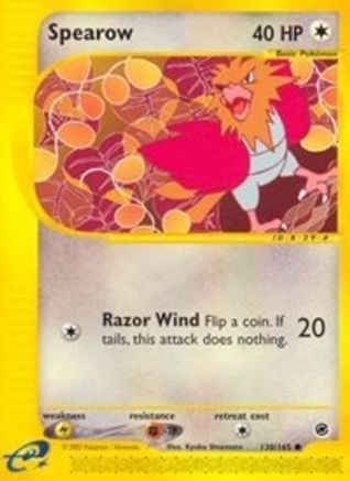 Spearow - - Common - Reverse Holofoil