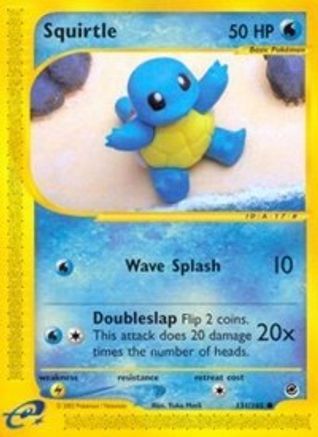 Squirtle (131) -/165 - Common - Reverse Holofoil