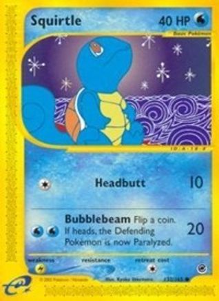 Squirtle (132) - 132 - Common - Reverse Holofoil